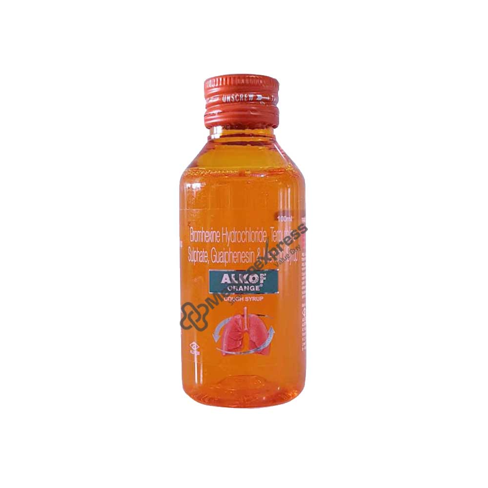 Alkof Orange Cough Syrup 100 ml