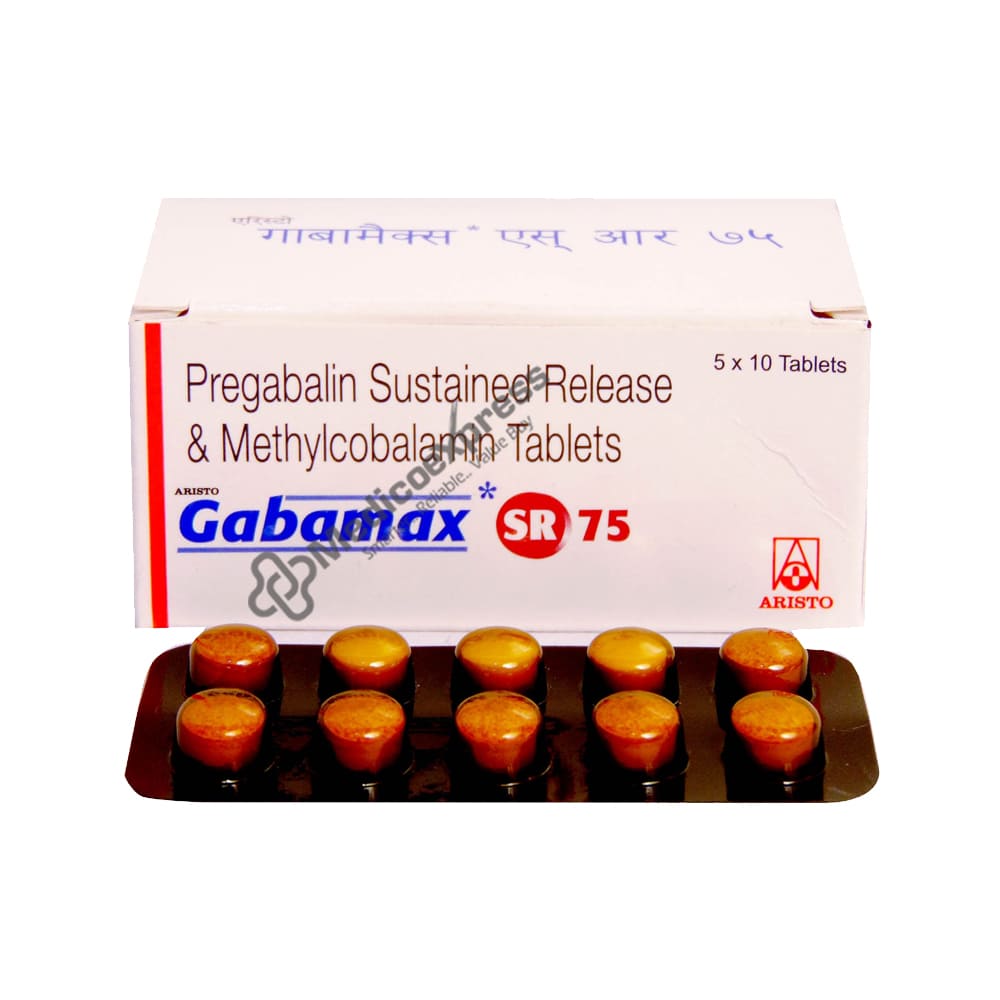 Gabamax Sr 75mg Tablet 10's