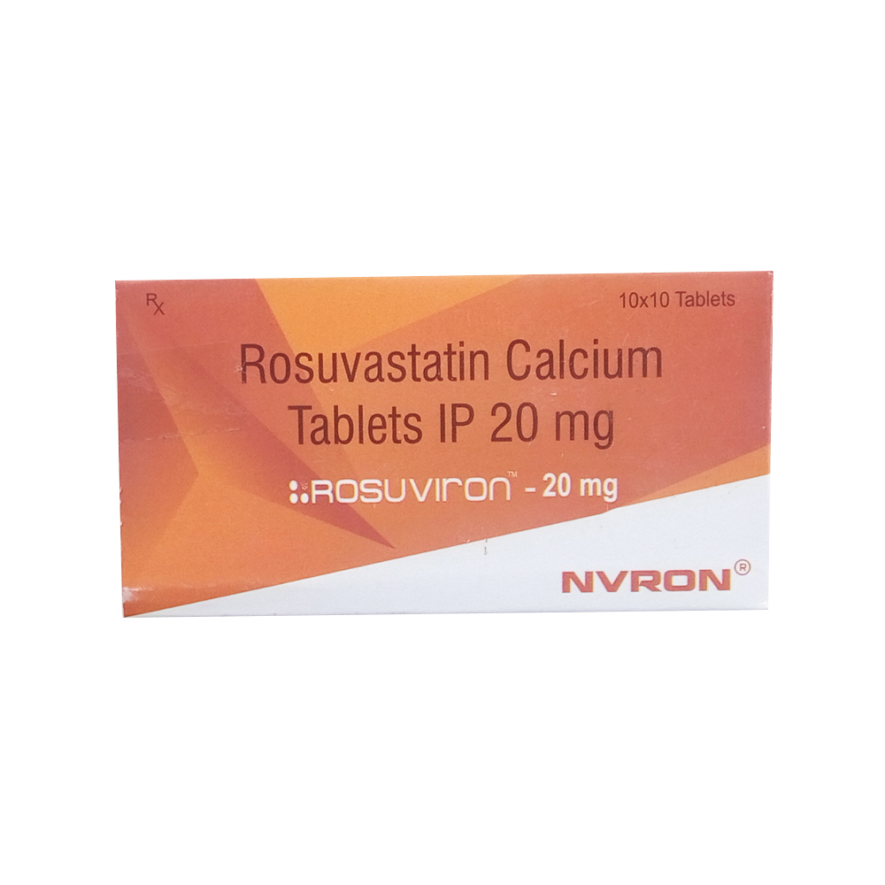 Rosuviron 20mg Tablet 10's
