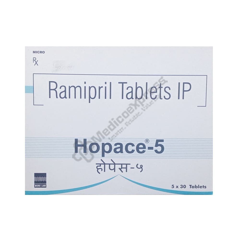 Hopace 5mg Strip Of 10 Tablets