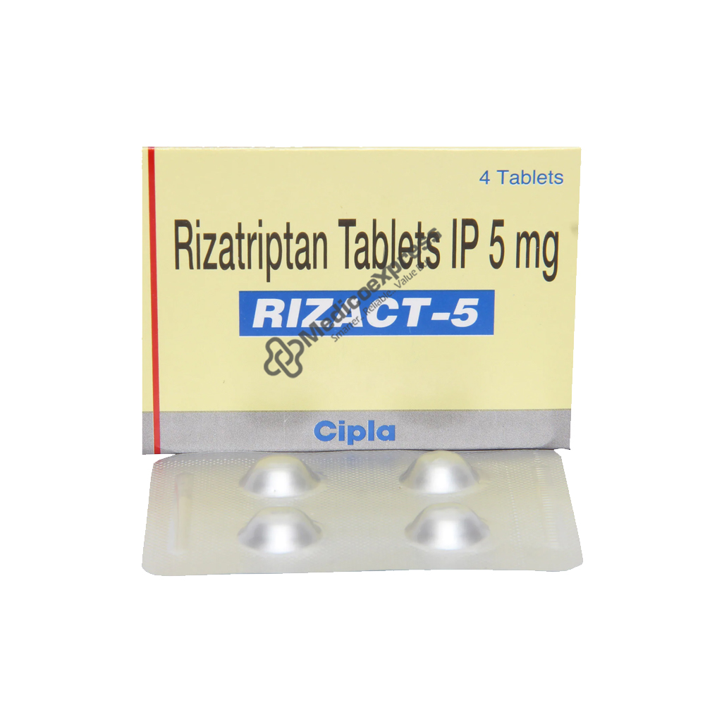 Rizact 5 Tablet 4's