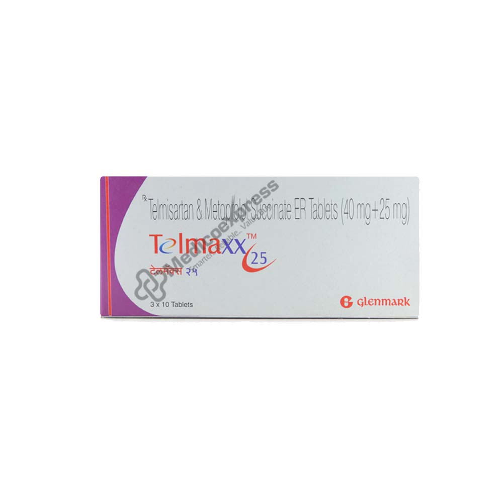 Telmaxx 25mg Tablet 10's