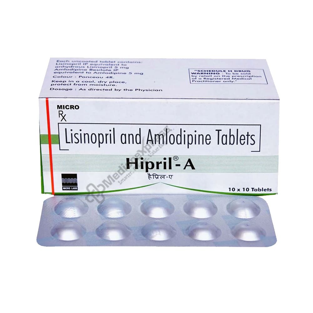 Hipril A Tablet 10's