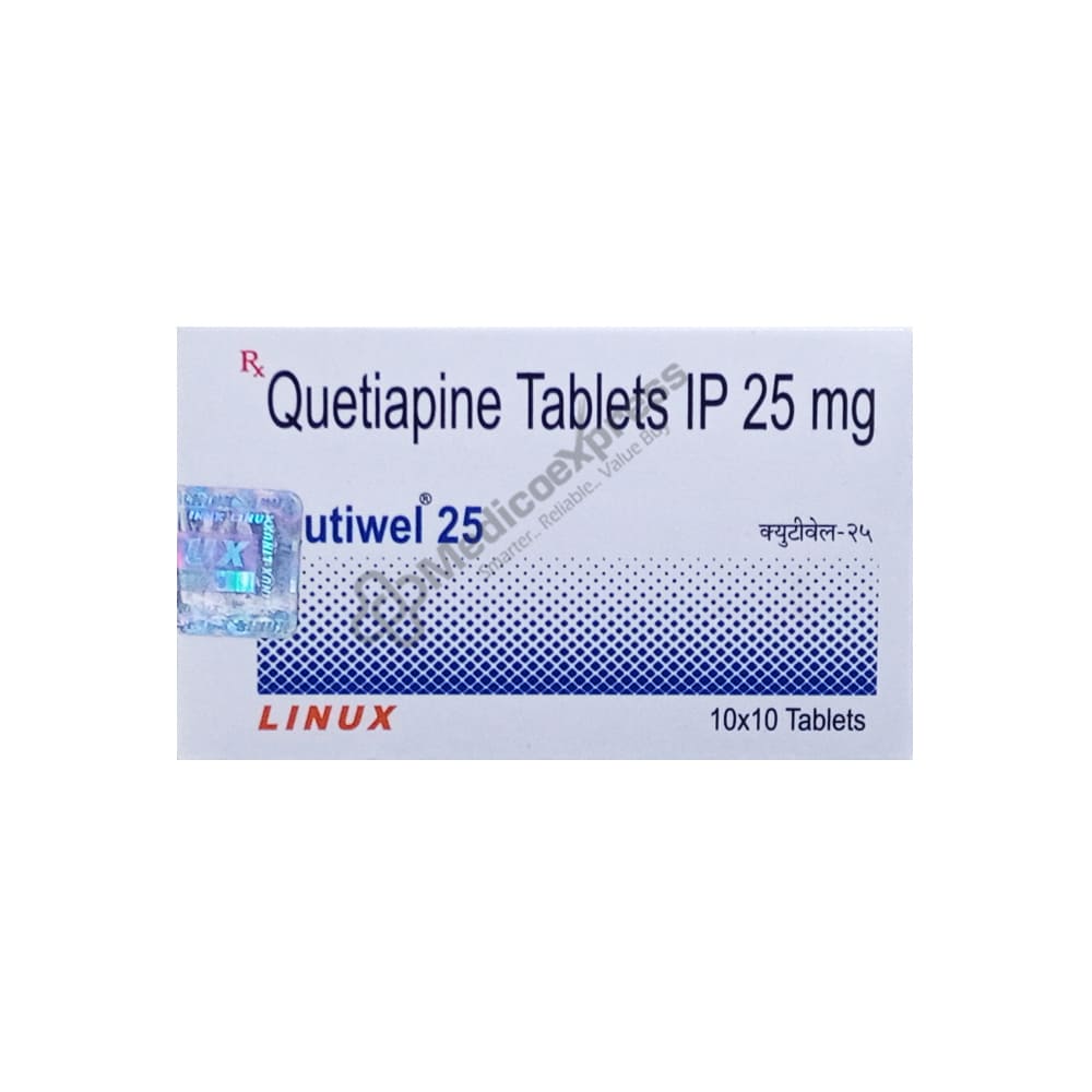 Qutiwel 25 Tablet 10's