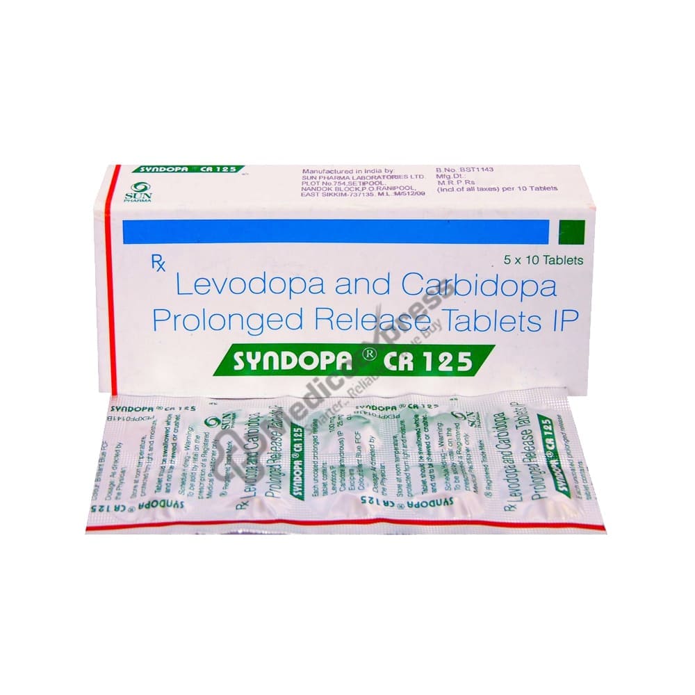 Syndopa CR 125 Tablet 10's