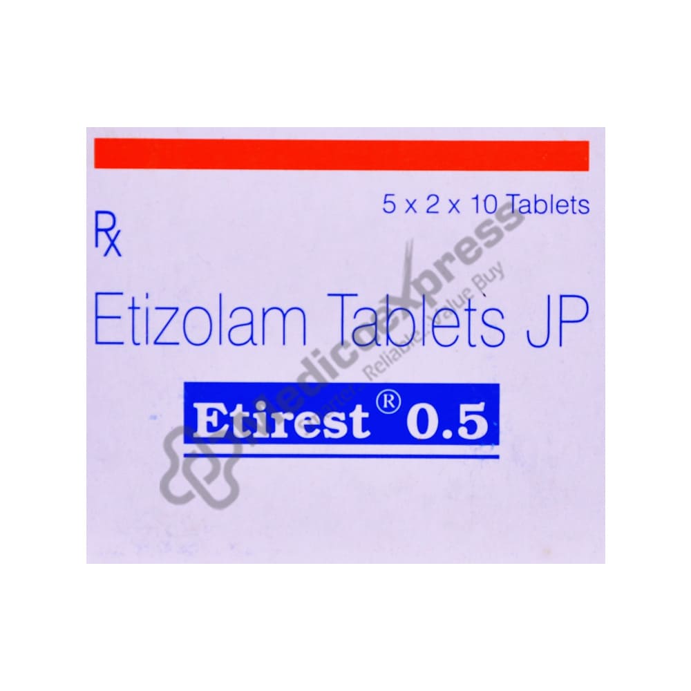 Etirest 0.5mg Tablet 10'S