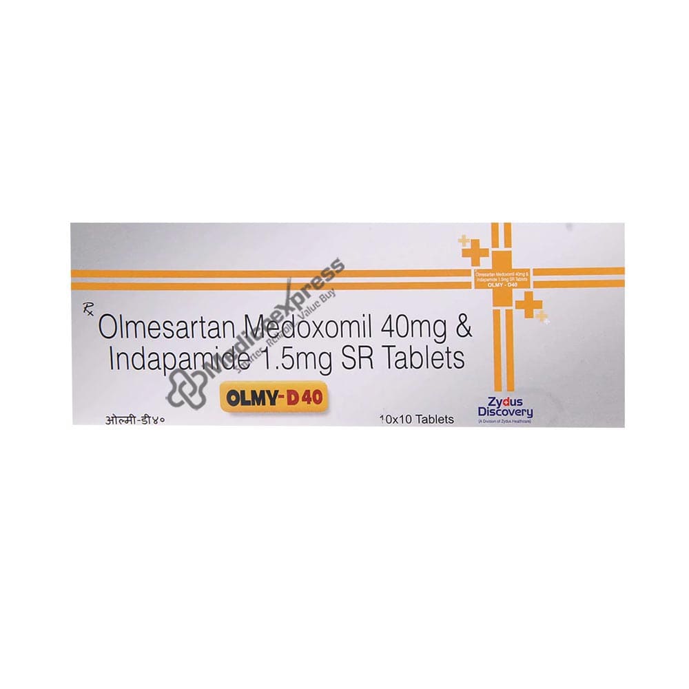 Olmy d 40 tablet 10's