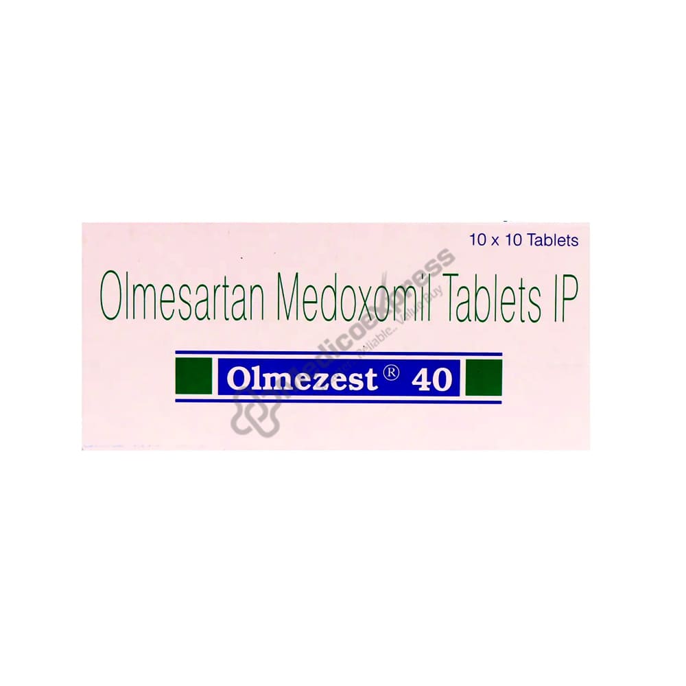 Olmezest 40 Tablet 10's