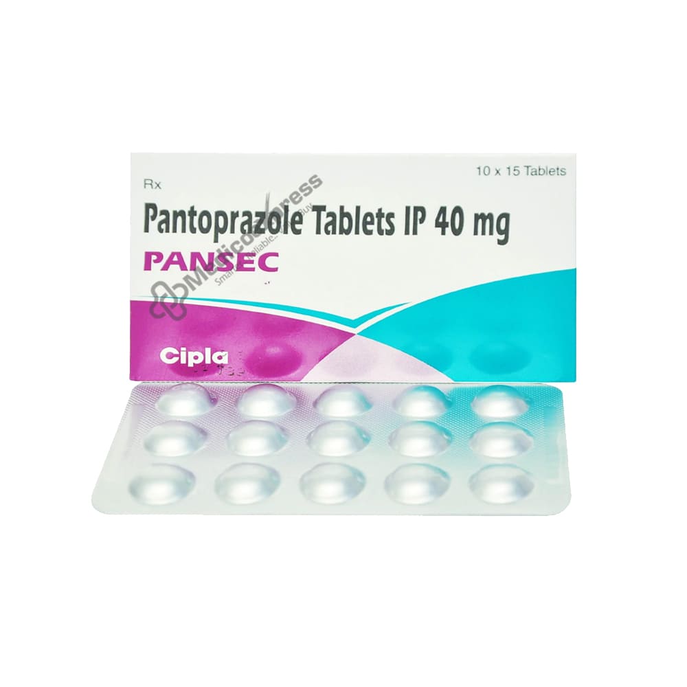 Pansec 40mg Tablet 15's