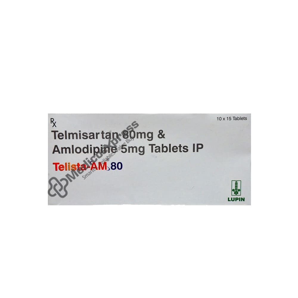 Telista Am 80mg Tablet 15's