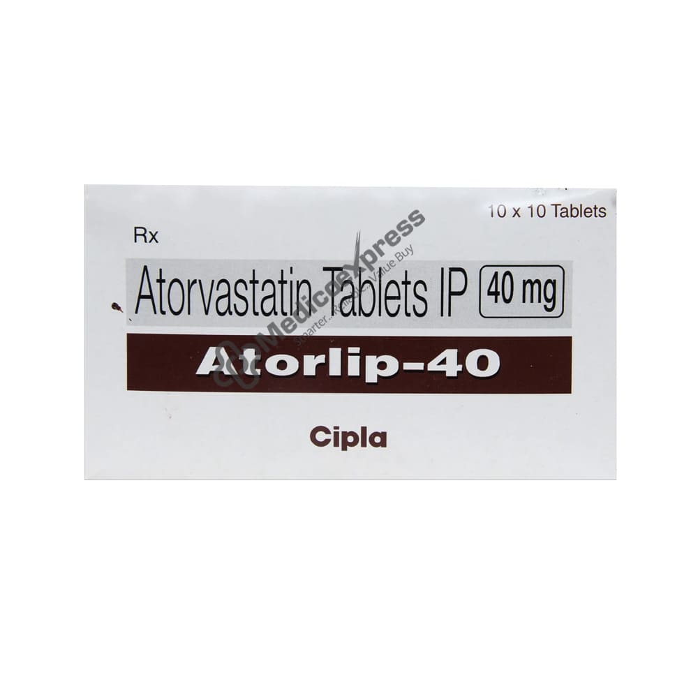 Atorlip 40 Tablet 10's