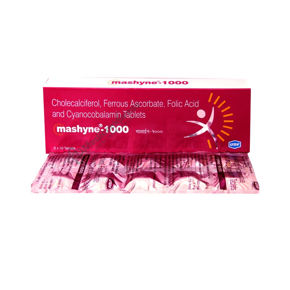 Mashyne  1000 Tablet 10's