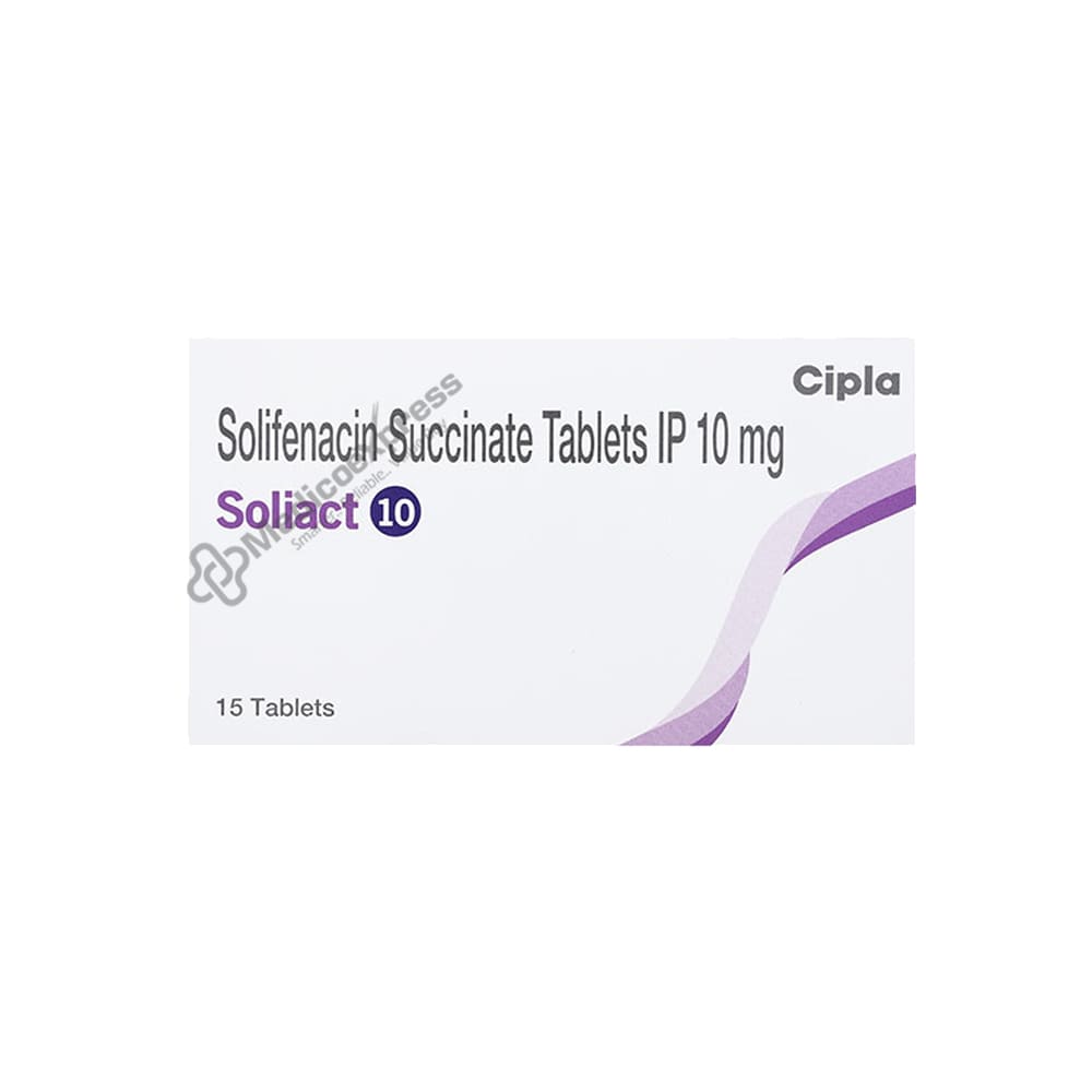 Soliact 10mg Tablet 15's