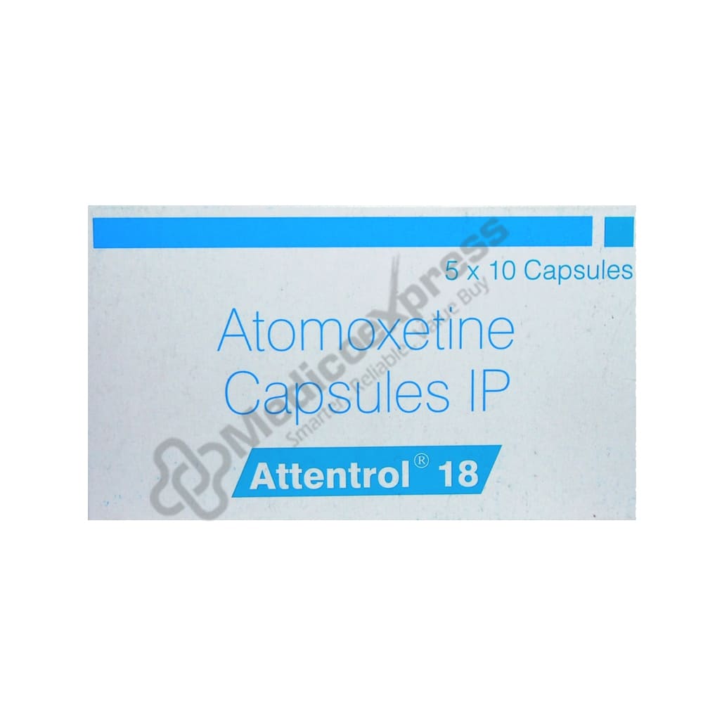 Attentrol 18mg Capsule 10'S