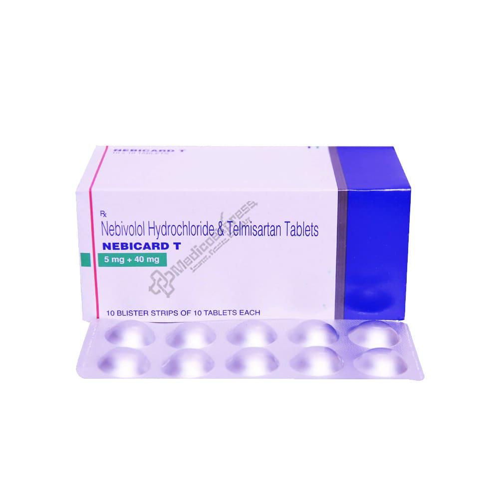 Nebicard T Tablet 10'S