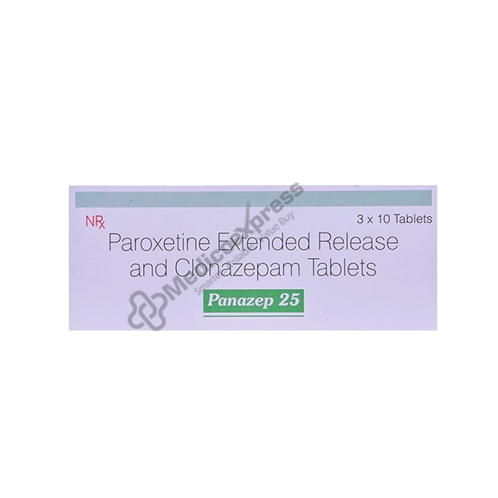 Panazep 25mg Tablet 10'S