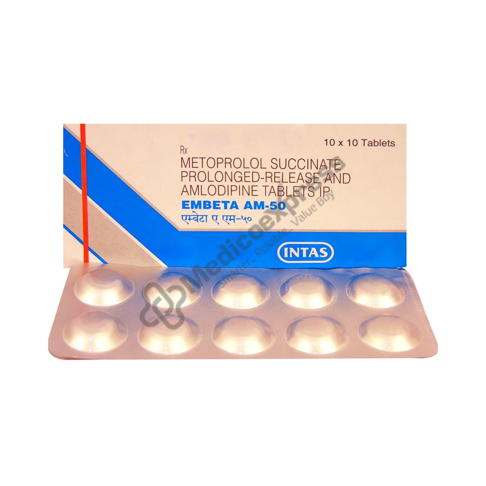 Embeta Am-50 Tablet 10's