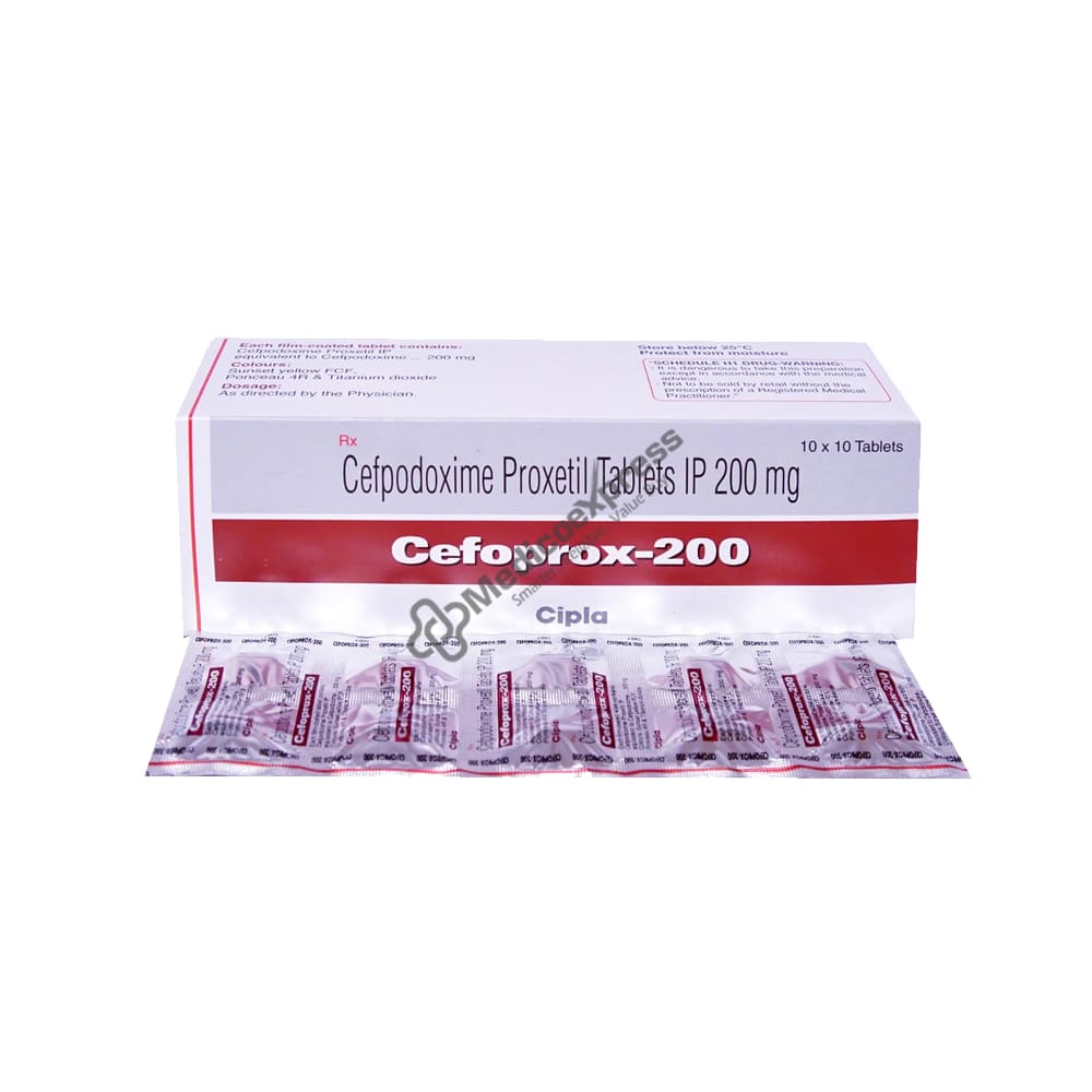 Cefoprox 200 Tablet 10's