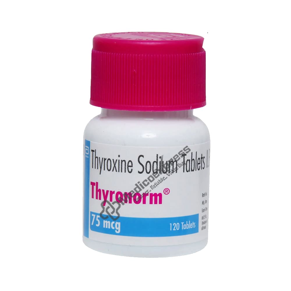 Thyronorm 75mcg Tablet 120's