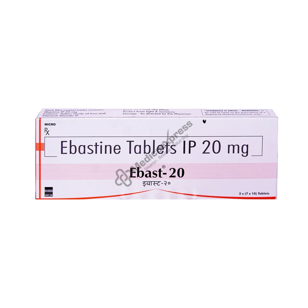 Ebast 20 Tablet 10's