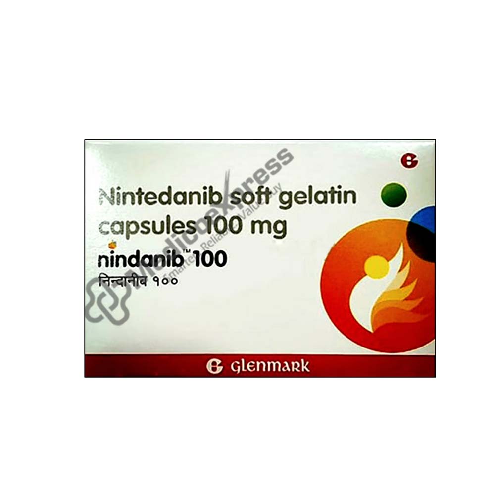 Nindanib 100 mg Capsule 10's