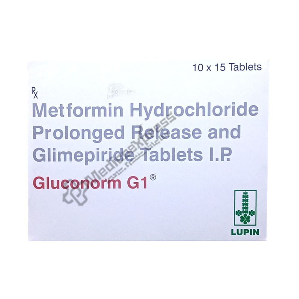 Gluconorm G 1 Tablet 15's