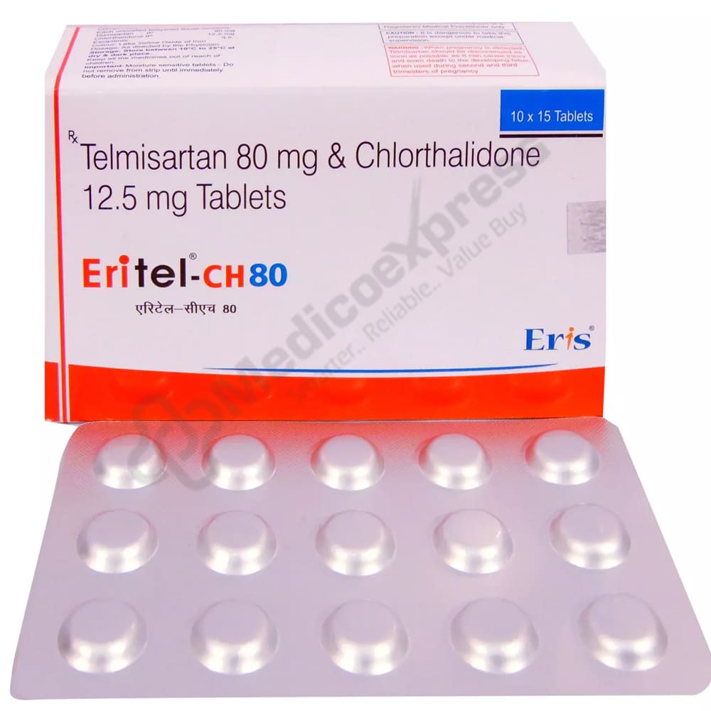 Eritel ch 80 Tablet 15's