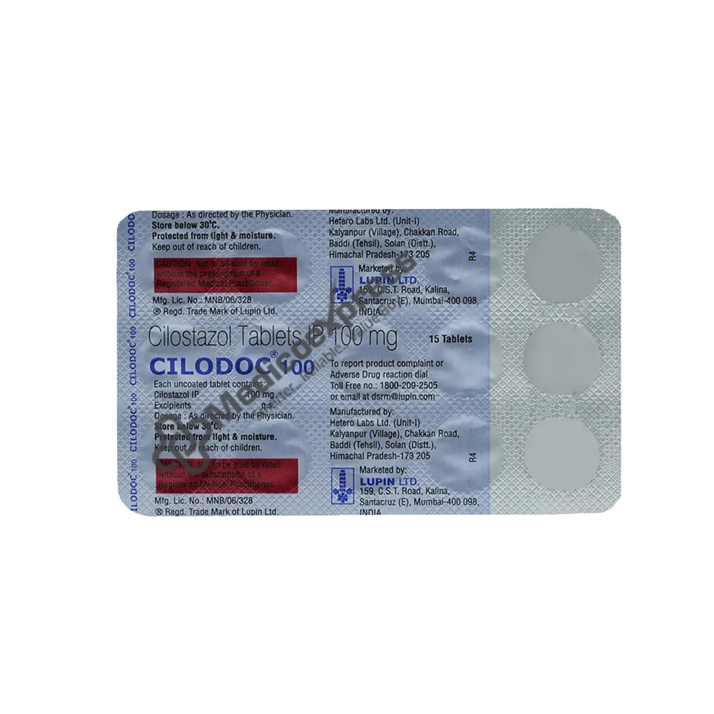 CILODOC 100MG TAB 15S