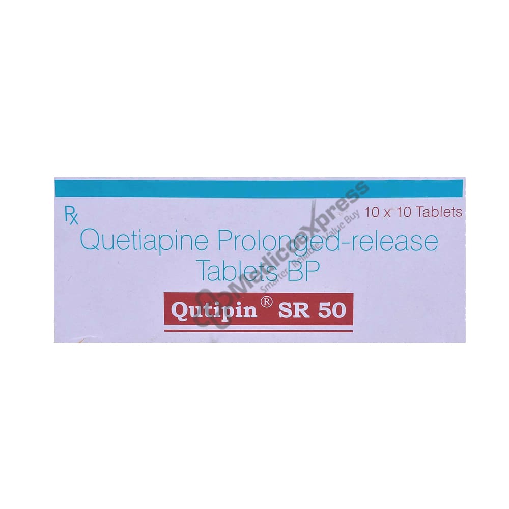 Qutipin SR 50 Tablet 10's