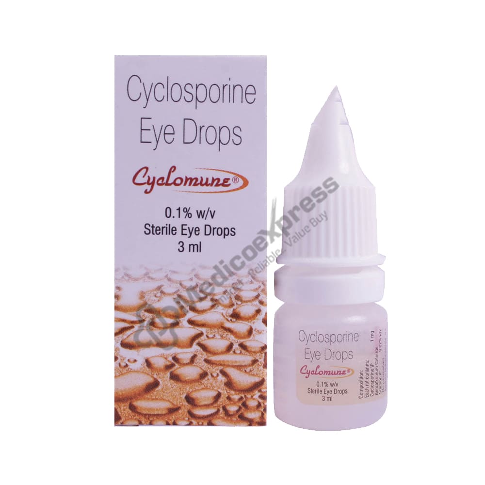 Cyclomune 0.1% Eye Drop