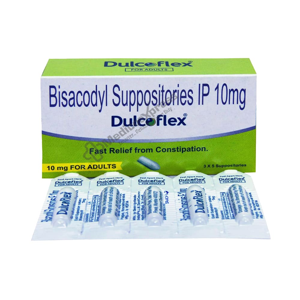 Dulcoflex 10mg Suppository For Adult 5's