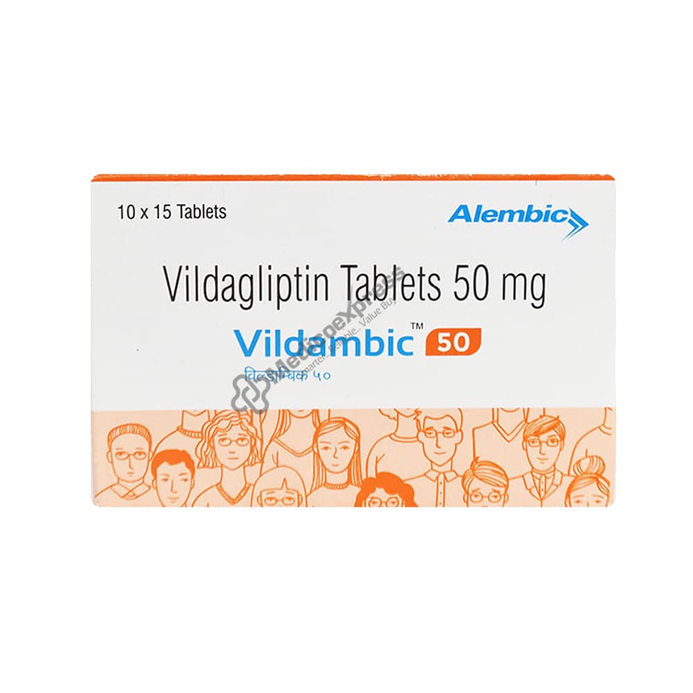 Vildambic 50 Tablet 15's