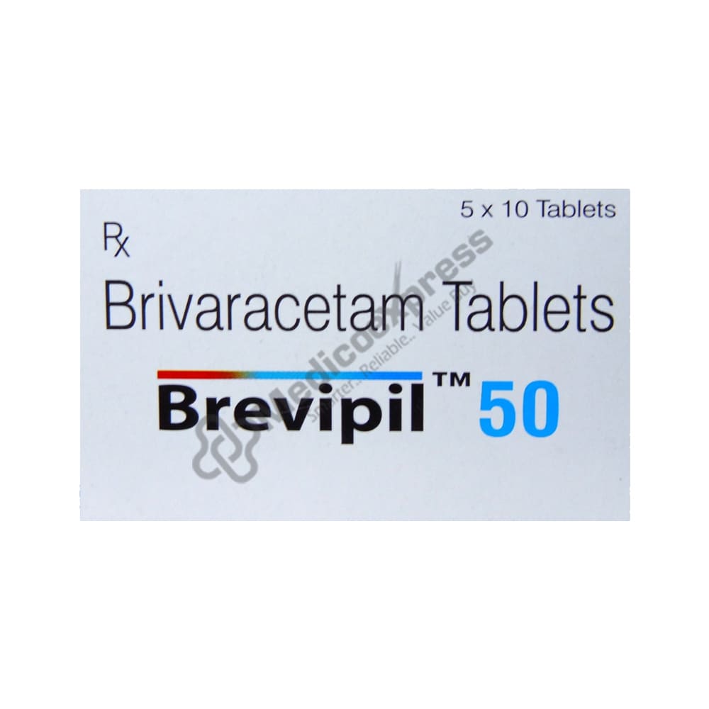 Brevipil 50 Tablet 10's