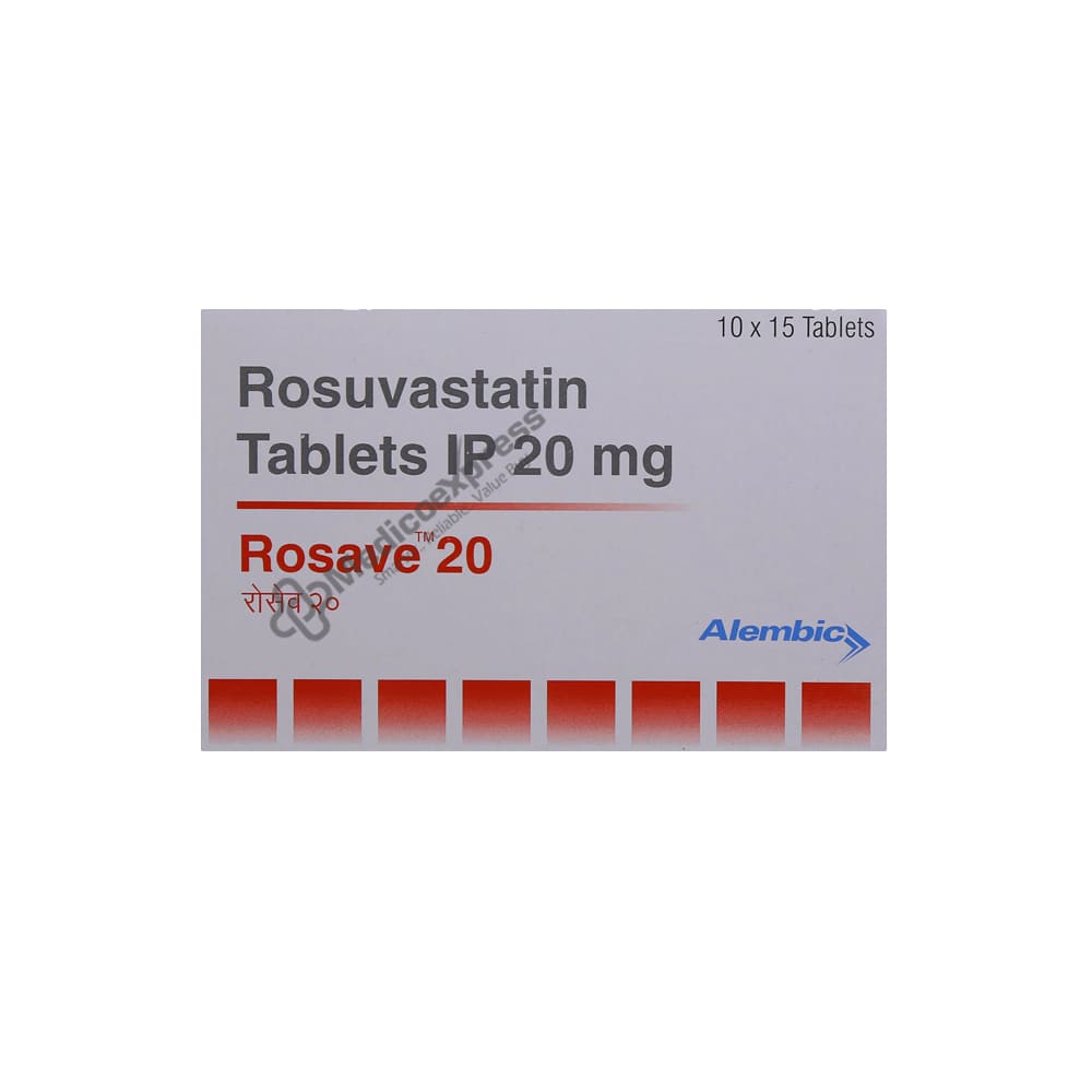 Rosave 20 Tablet 15's