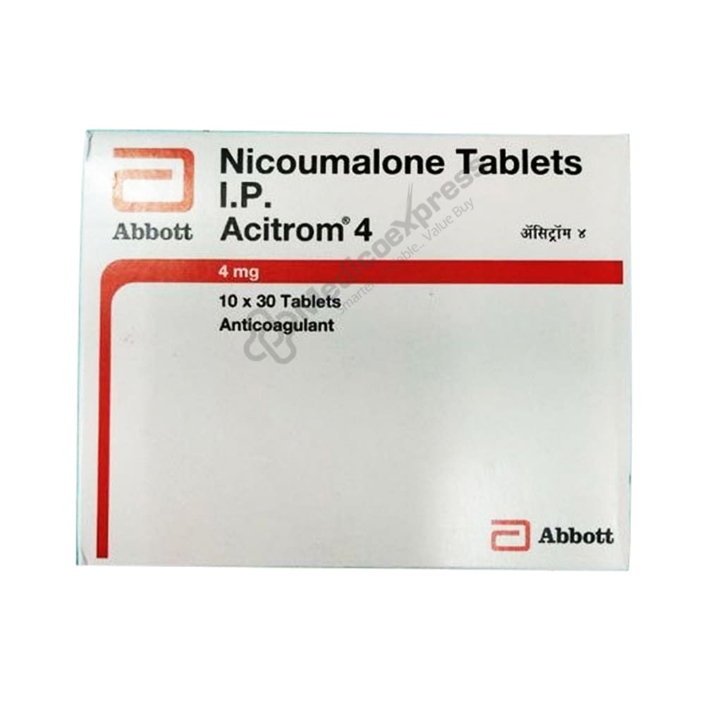 Acitrom 4 Tablet 30's