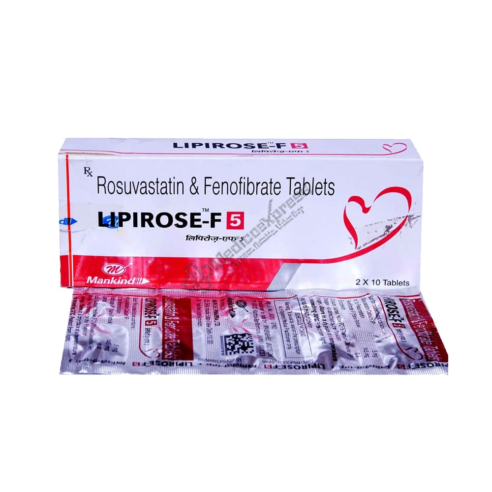 Lipirose F 5mg Tablet 10’S