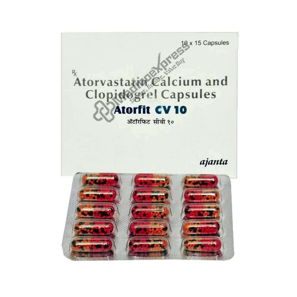 Atorfit Cv 10mg Capsule 15's