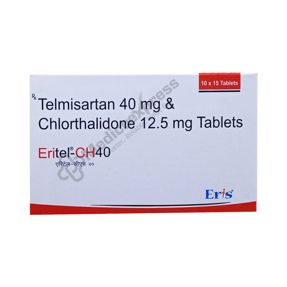 Eritel ch 40 Tablet 15's