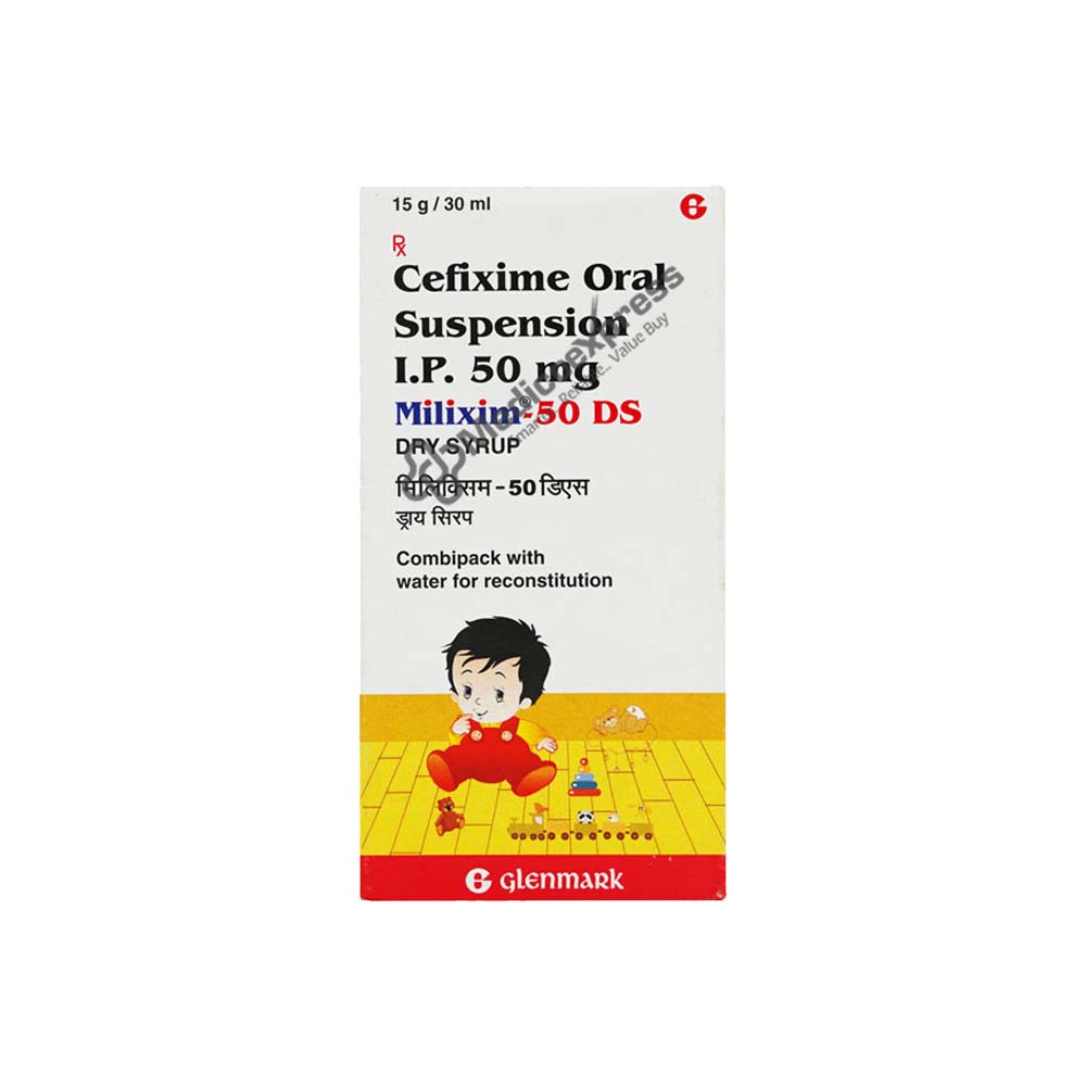 Milixim Ds 50mg Suspension 30ml