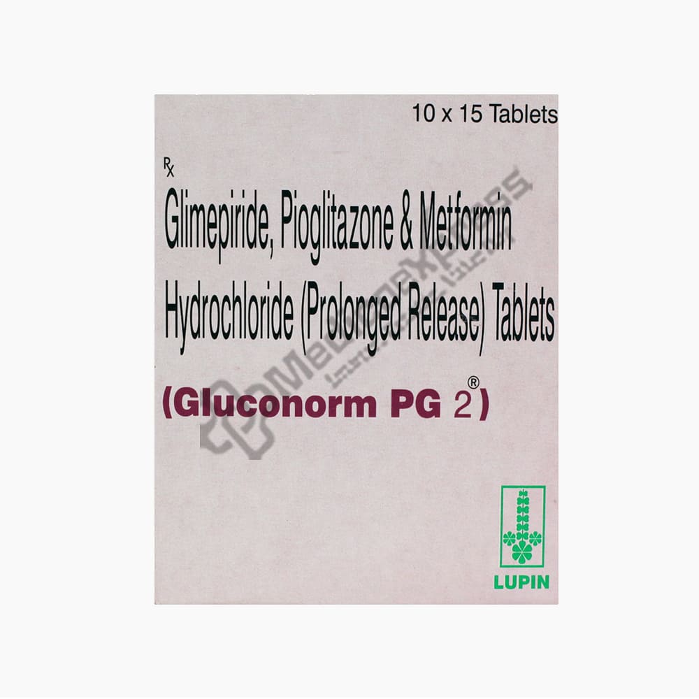 Gluconorm Pg 2 Tablet 15's