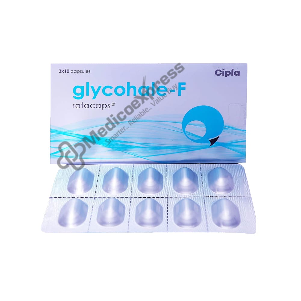 Glycohale F Rotacaps 10's