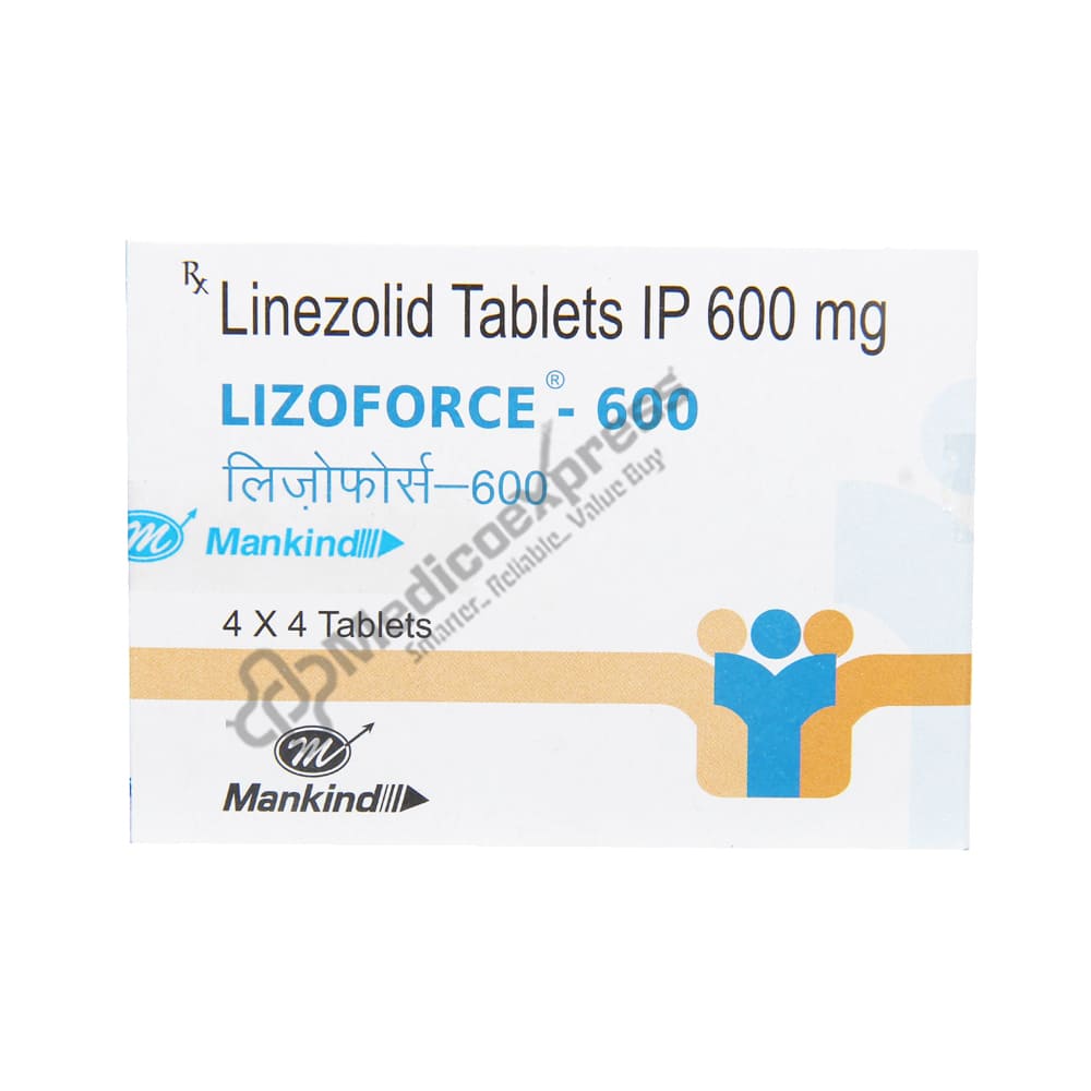 Lizoforce 600mg Tablet 4’S