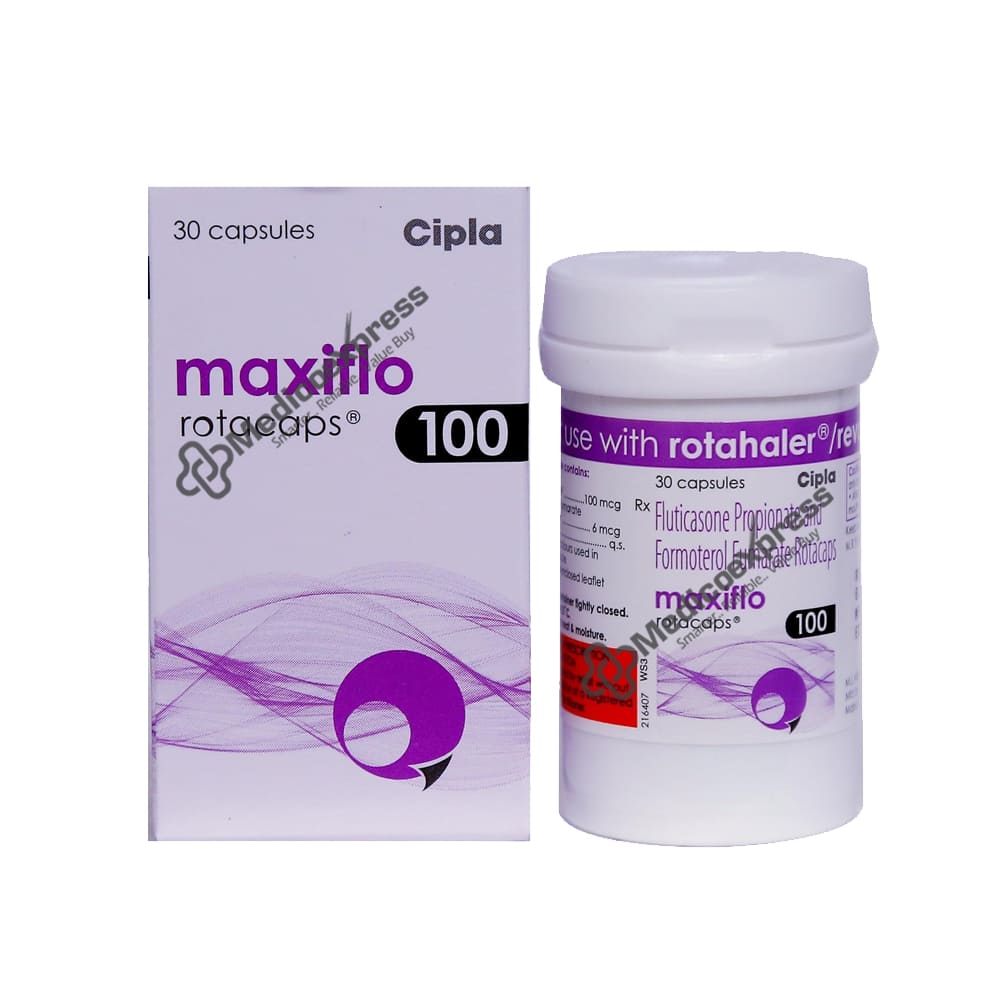 Maxiflo 100 Rotacaps 30's