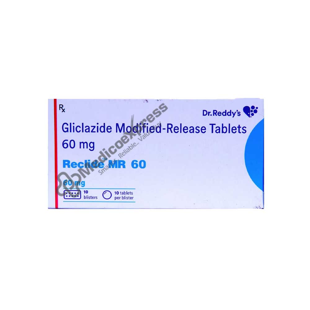 Reclide MR 60 Mg Tablet 10's