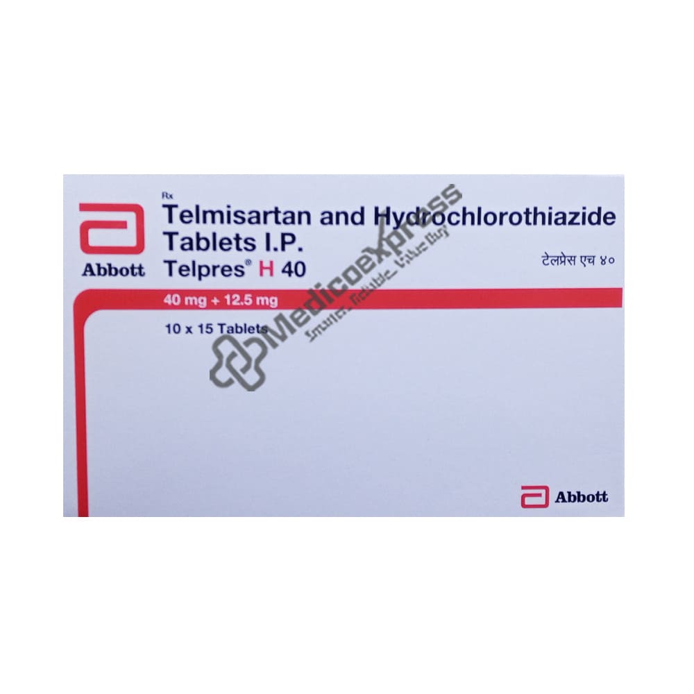 Telpress H 40 Tablet 15's