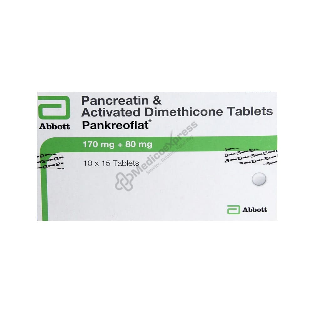 Pankreoflat Tablet 15's
