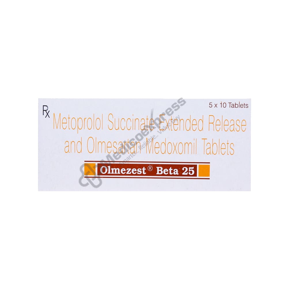 Olmezest Beta 25 Tablet 
