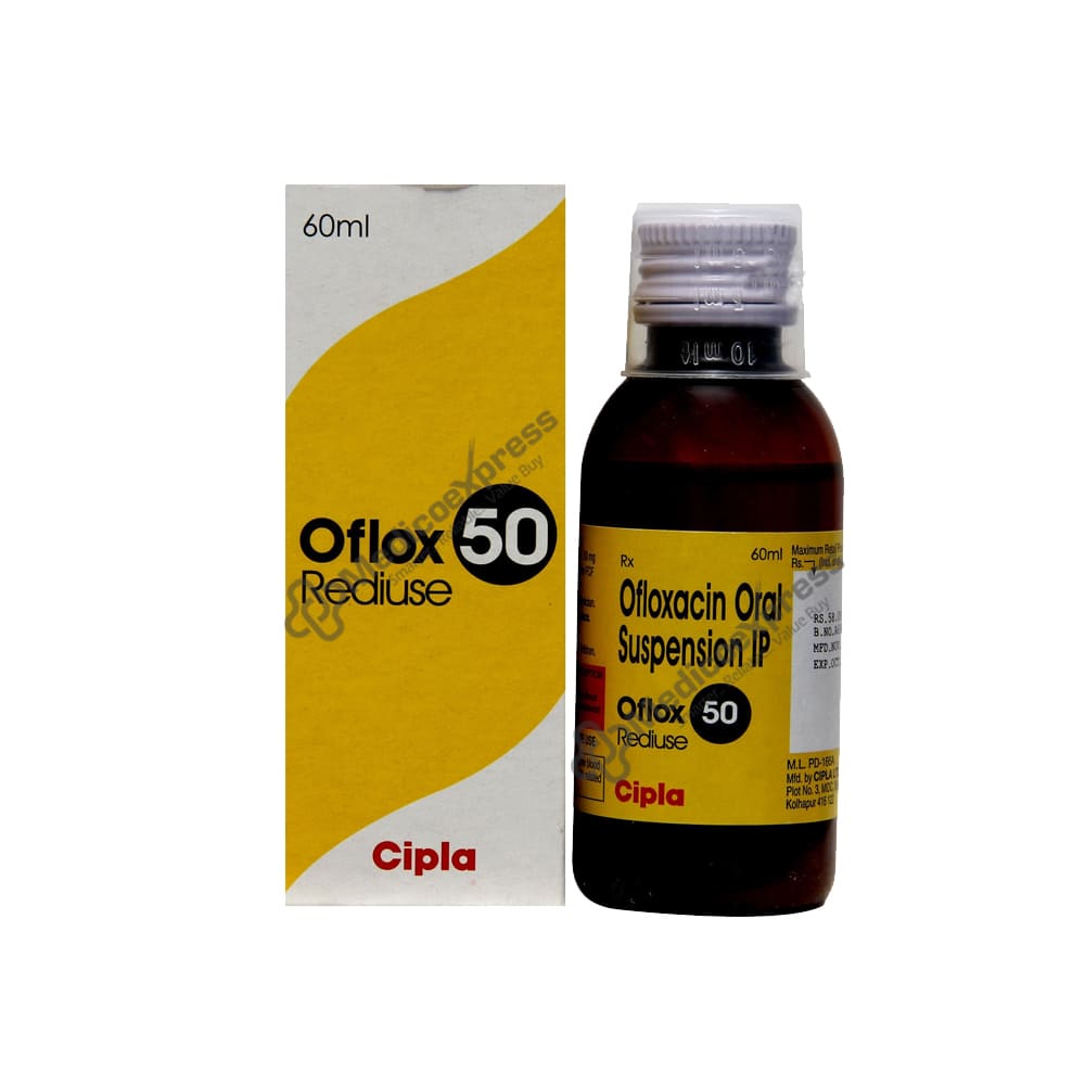 Oflox 50mg Reduise 60ml