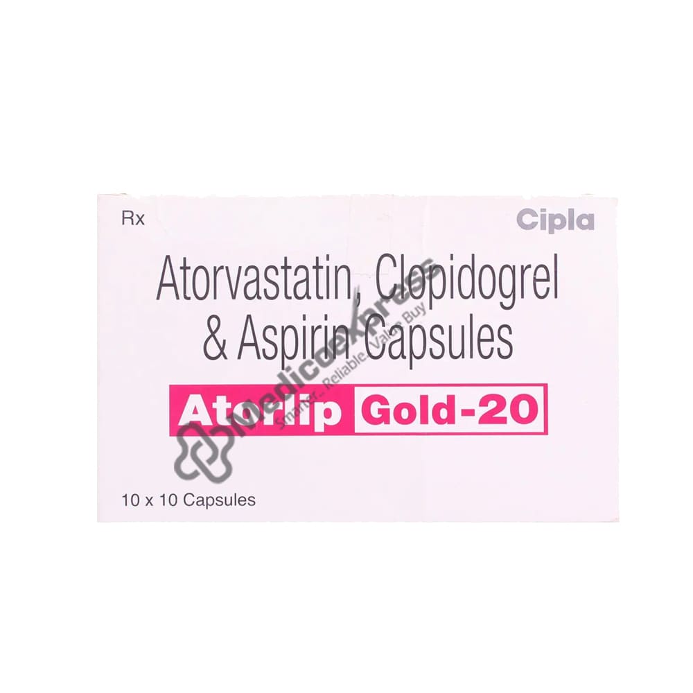 Atorlip Gold 20 Capsule 10's