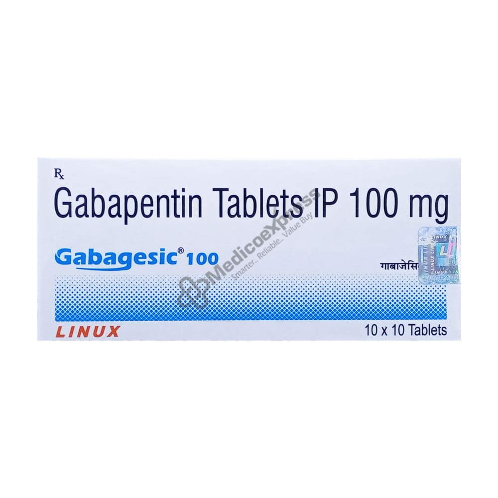 Gabagesic 100mg Tablet 10's